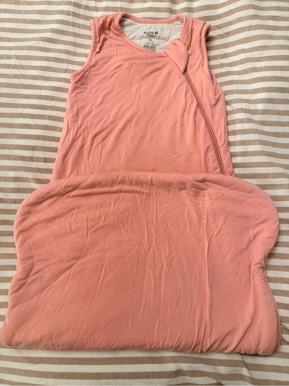 Kyte BABY Coral Pink Sleep Sack - Size M 1.0 TOG